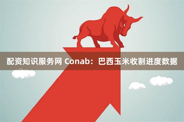 配资知识服务网 Conab：巴西玉米收割进度数据